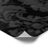 Poster Gold and Silver Filigree Venetian Mask (Coin)