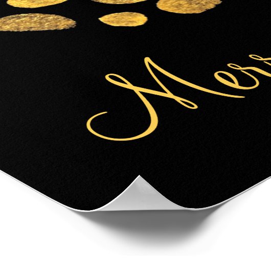 Poster Gold bauble (Coin)