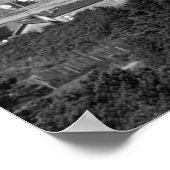 Poster Gold Beach, Oregon Town View et Sunset Inn (Coin)