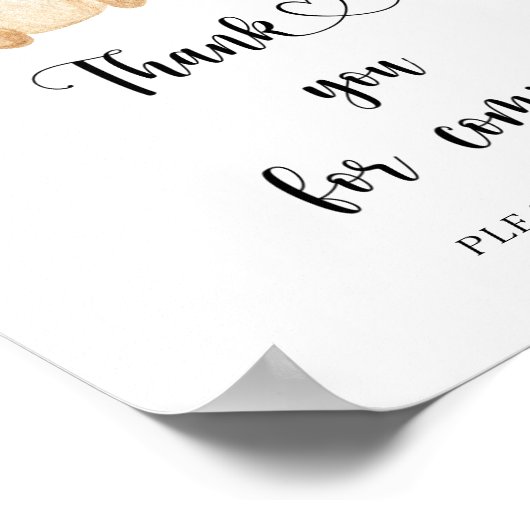 Poster Gold Bear \ Merci pour l'affiche à venir (Coin)