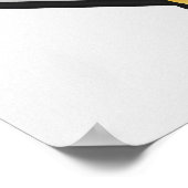 Poster Gold & Blue Contemporary Geometric Abstraction (Coin)