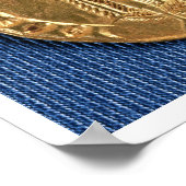 Poster Gold coin, St. John the Baptist, 16e century (Coin)