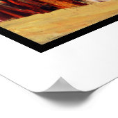 Poster Gold de l'eau de feu (Coin)