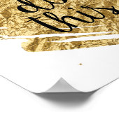 Poster Gold Foil Let's Do This Art Print (Coin)