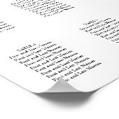 Poster Gold Geometric Yellow Floral Wed (Coin)