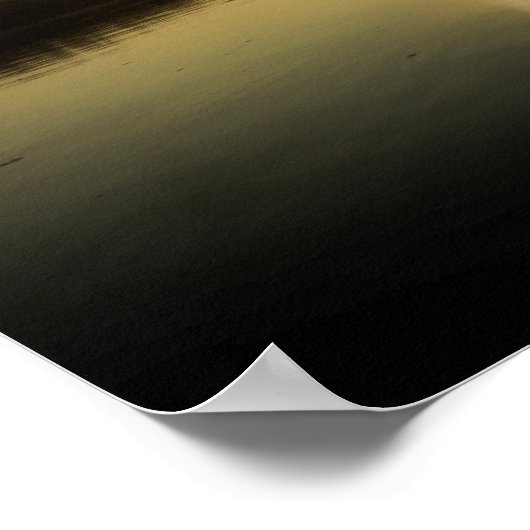 Poster Gold Lake (Coin)