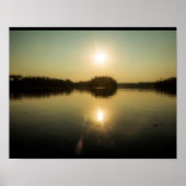 Poster Gold Lake (Devant)