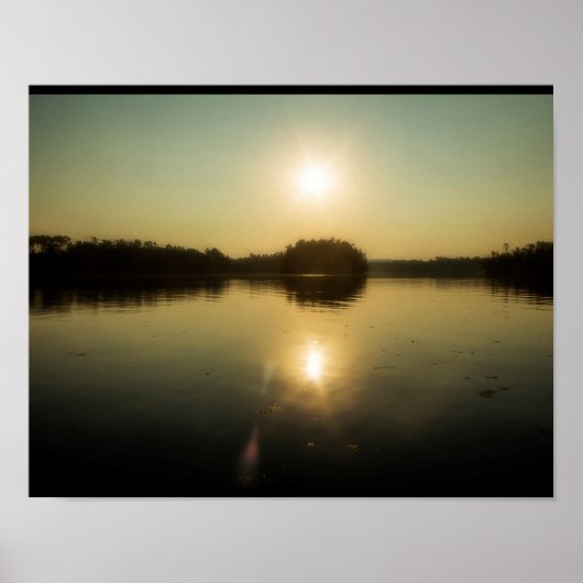 Poster Gold Lake (Devant)