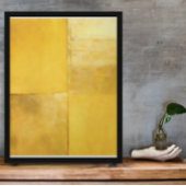 Poster Gold minimaliste moderne Abstrait