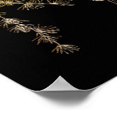 Poster Gold pine tree Plants nature (Coin)