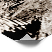 Poster Gold Rush Deadwood Dakota du Sud 1876 Sepia (Coin)