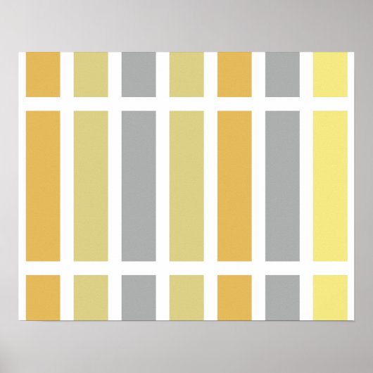 Poster Gold Silver Bronze Metal Hues (Devant)