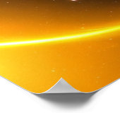 Poster Gold Starscape (Coin)