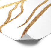 Poster Gold Tree Silhouette (Coin)