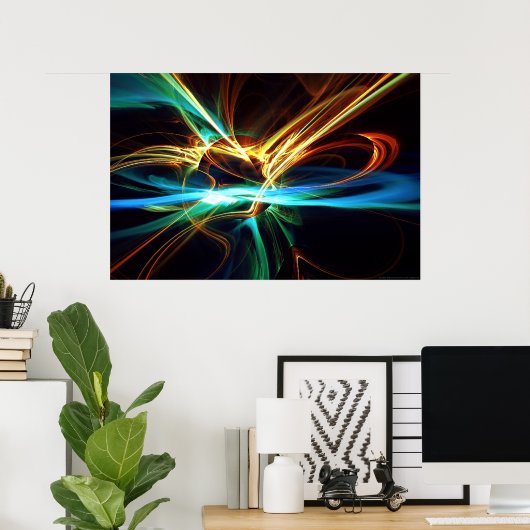 Poster GoldBlu (Bureau à domicile)