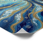 Poster GoldBlueMysticAngel (Coin)