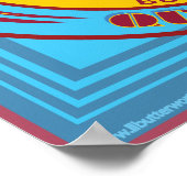 POSTER GOLDCOAST, VICTORIA, AUSTRALIE, SURF (Coin)