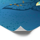 Poster Golden butterflies (Coin)