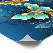 Poster Golden butterflies (Coin)