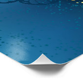 Poster Golden butterflies (Coin)