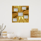 Poster Golden Collage 1002 (Cuisine)