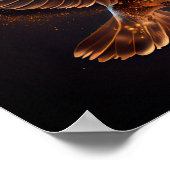 Poster Golden Dove Saint-Esprit - AI (Coin)