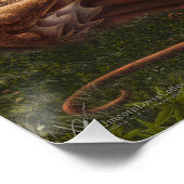 Poster Golden Dragon Sunrise (Coin)