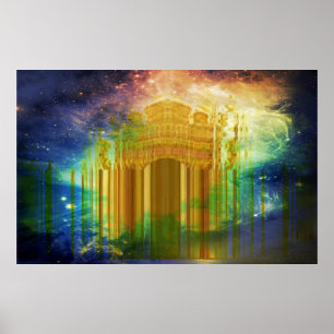Poster Golden Dreams Escape
