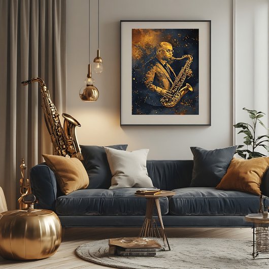 Poster Golden Elegance