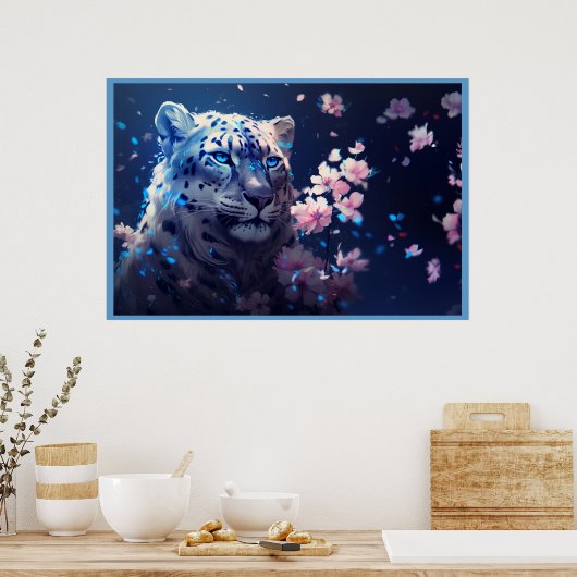 Poster Golden-eyed Leopard (Cuisine)