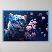Poster Golden-eyed Leopard (Devant)