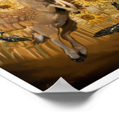 Poster Golden Feilds Mule Deer (Coin)