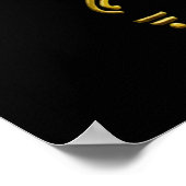 Poster Golden Ganesha (Coin)