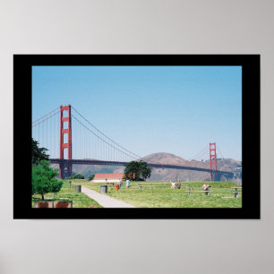 Poster Golden gate bridge