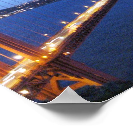 Poster Golden Gate Bridge (Coin)