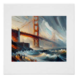 Poster Golden Gate Bridge,