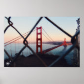 Poster Golden Gate Bridge (Voorkant)