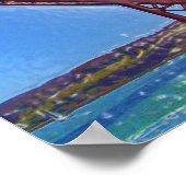 Poster Golden Gate Bridge 3D (Coin)