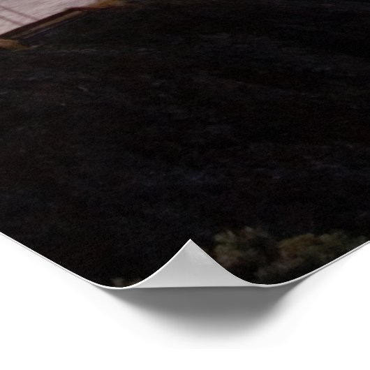 Poster Golden Gate Bridge à Sunrise imprimer/affiche (Coin)