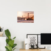 Poster Golden Gate Bridge de Baker Beach (Bureau à domicile)