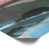 Poster Golden Gate Bridge de Baker Beach (Coin)