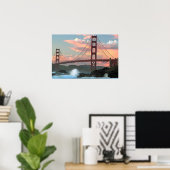 Poster Golden Gate Bridge de Baker Beach (Bureau à domicile)