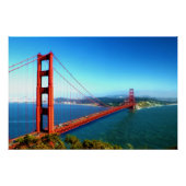 Poster Golden Gate Bridge - San Francisco (Devant)