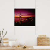 Poster Golden Gate Bridge, San Francisco, Californie, 5 (Cuisine)