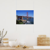 Poster Golden Gate Bridge, San Francisco, Californie, 7 (Cuisine)