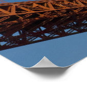 Poster Golden Gate Bridge vue de Fort Point (Coin)