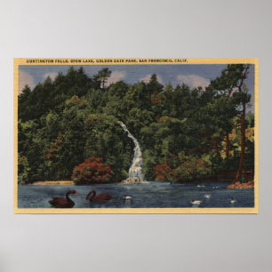 Poster Golden Gate Park, automnes de lac stow, Huntington