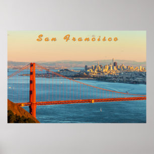Poster Golden Gate San Francisco