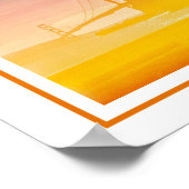 Poster Golden Gate Sunset (Coin)