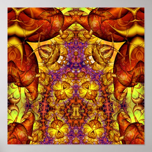 Poster Golden Gateway Experiment 4 (12 par 12) Art Print (Devant)